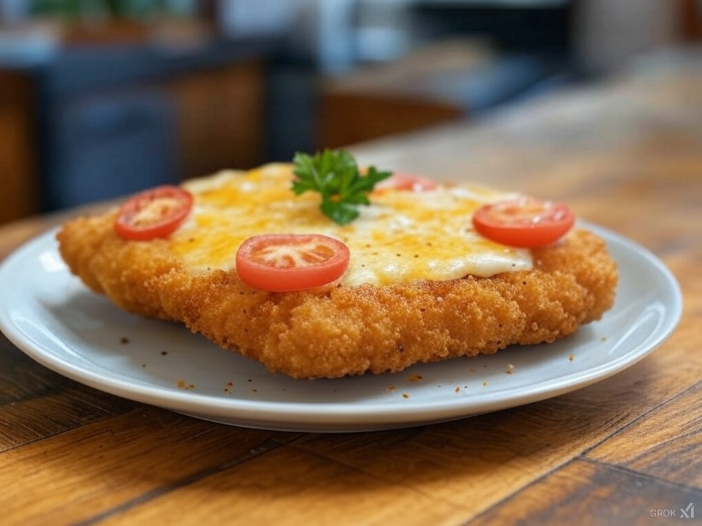 Milanesa napolitana